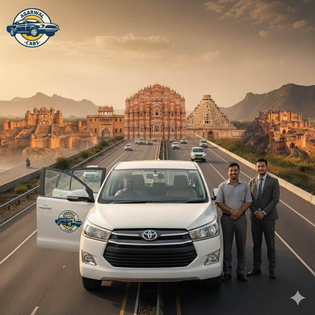 delhi to jaipur agarwal cab